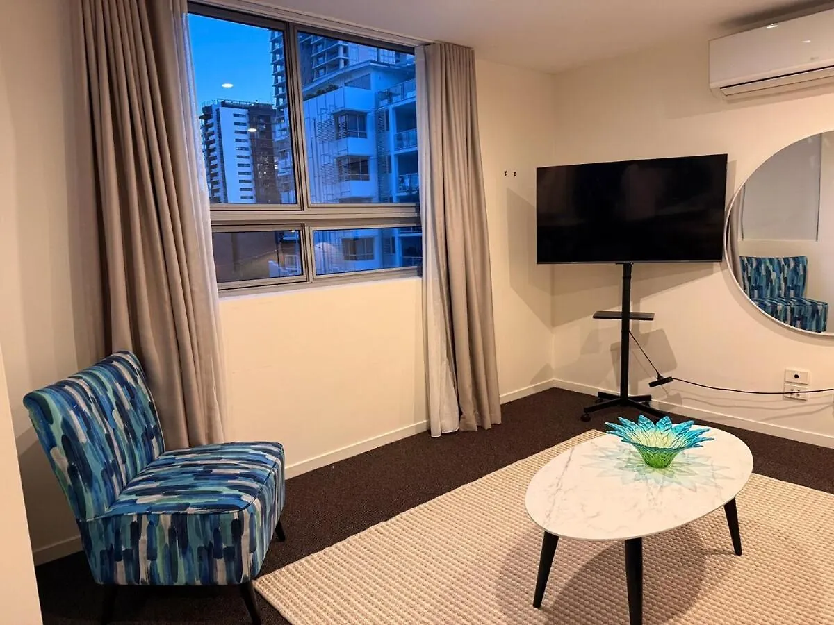 Discover Urban Bliss In Our 1-Bedroom Apartment! City Views And Cultural Gems Brisbane Apartment